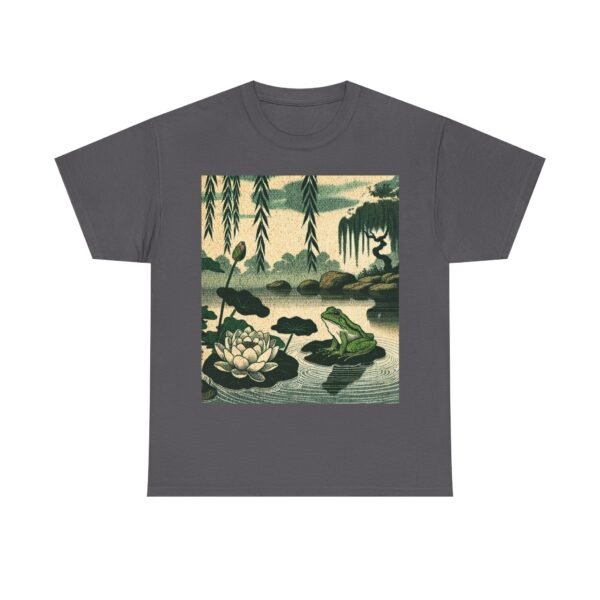 Grumpy Japanese Frog Tee, Sarcastic Frog Design - Image 17