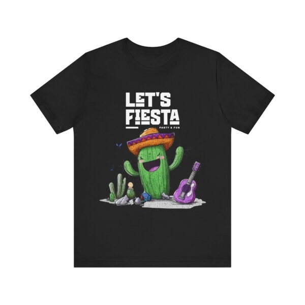 Let's Fiesta Fiesta Tee, Cinco de Mayo Shirt, Mexican Party Jersey Short Sleeve Tee - Image 5