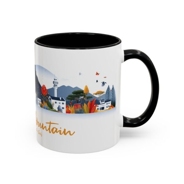 Serene Table Mountain Coffee Cup, South Africa Travel Gift, Wanderlust Kitchen Decor, Adventure, Mountain Lover - Image 2