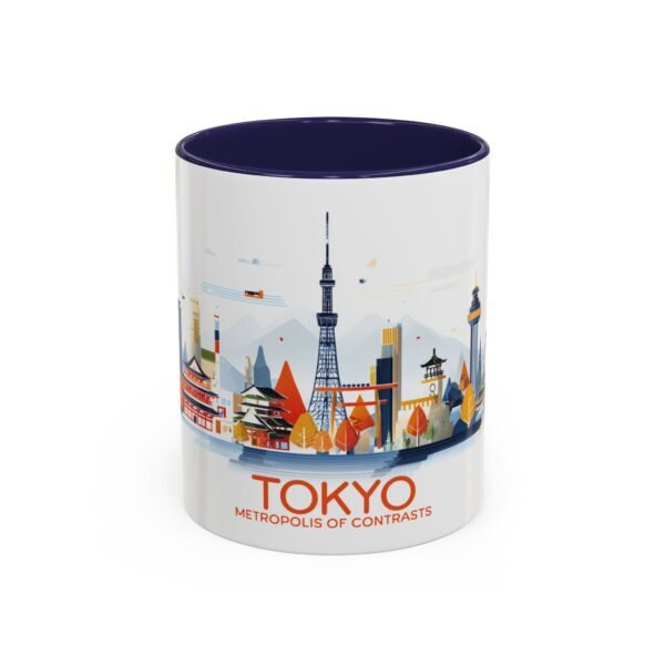 Tokyo Metropolis of Contrasts Coffee Cup, Traveler Gift, Outdoor Landscape - Image 5