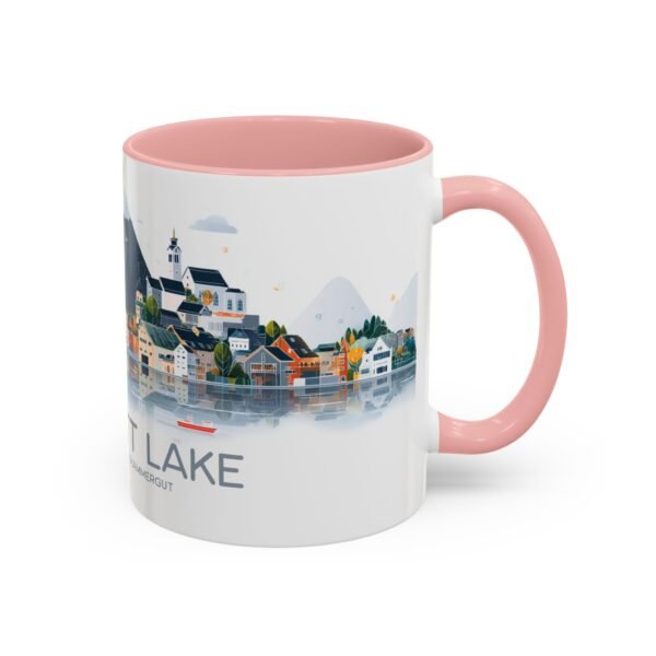 Hallstatt Lake Coffee Mug, Austria Nature Lover Tea Cup, Travel Theme Gift, Scandinavian Design - Image 10