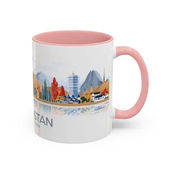 Unique Kazakhstan Design Coffee Cup, Gift for Traveler, Independence Day Celebration - Image 10