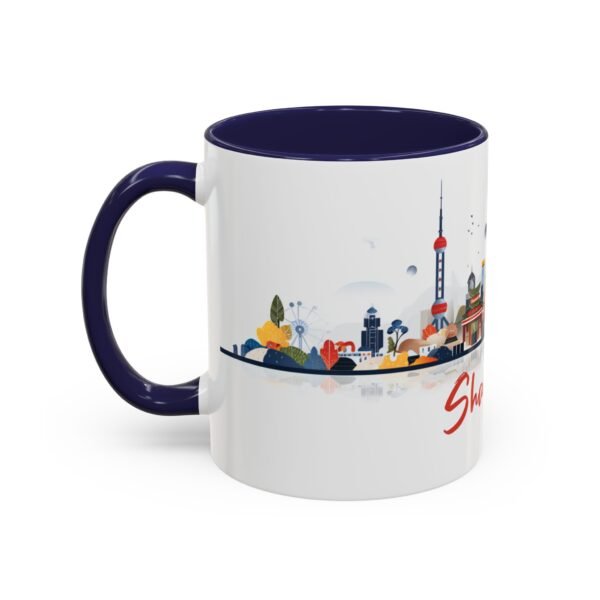 Shanghai, Unique Ceramic Tea Mug, Asian City Skyline Design, China Travel Gift - Image 7