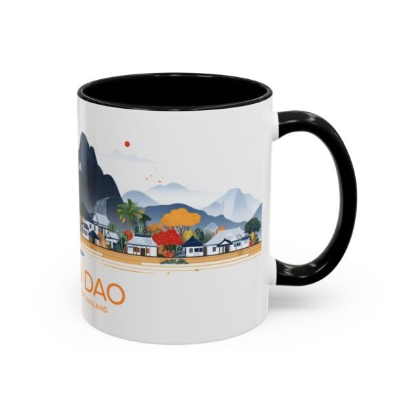 Chiang Dao Thailand Coffee Cup, Souvenir Gift, Unique Traveler Tea Mug, Mountain Lover - Image 2