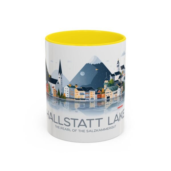 Hallstatt Lake Coffee Mug, Austria Nature Lover Tea Cup, Travel Theme Gift, Scandinavian Design - Image 25