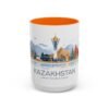 Unique Kazakhstan Design Coffee Cup, Gift for Traveler, Independence Day Celebration - Image 29