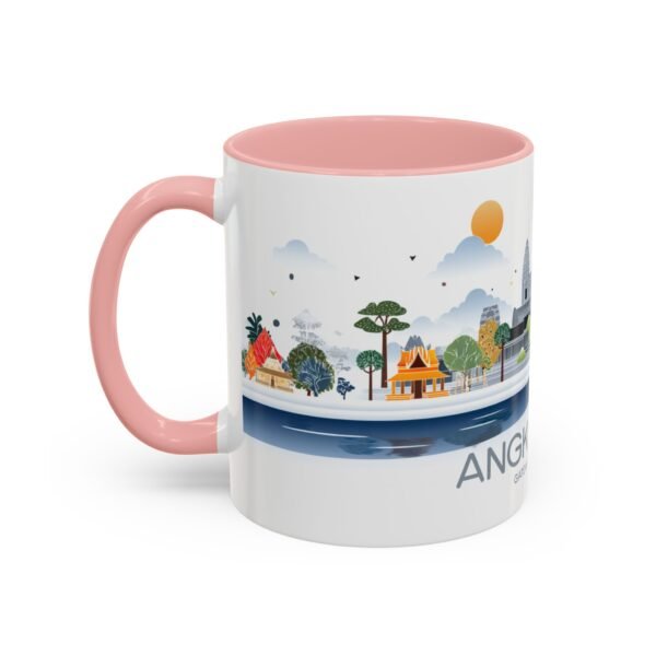 Angkor Wat Gateway to Angkor Coffee Cup, Scenic Landscape Drinkware - Image 11