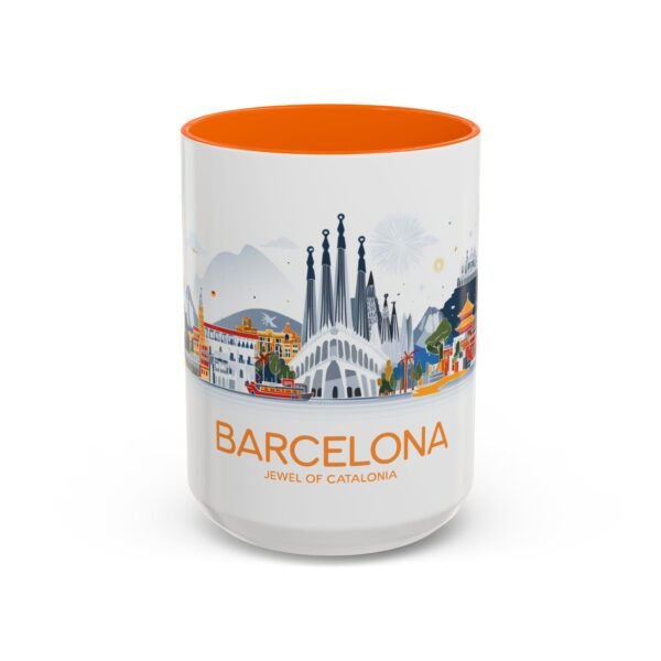 Barcelona Jewel of Catalonia Coffee Cup, Scenic Landscape Drinkware - Image 29