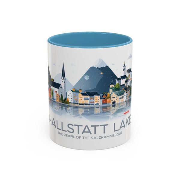 Hallstatt Lake Coffee Mug, Austria Nature Lover Tea Cup, Travel Theme Gift, Scandinavian Design - Image 17