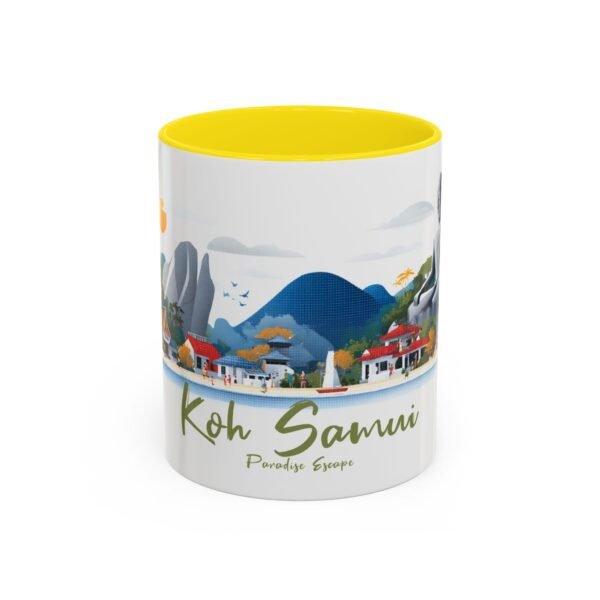 Koh Samui, Tropical Island Ceramic Cup, Beach Lover - Image 25