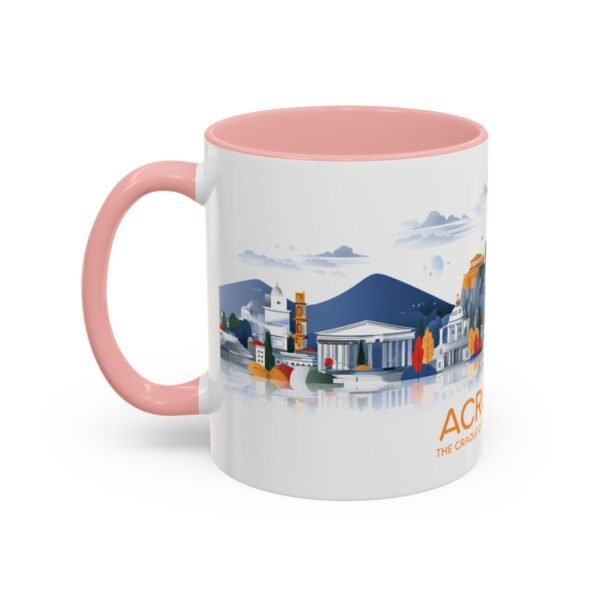 Ancient Acropolis Design, Ceramic Coffee Cup, Greece Travel Souvenir, Unique Gift Idea, Home Office Decor - Image 11