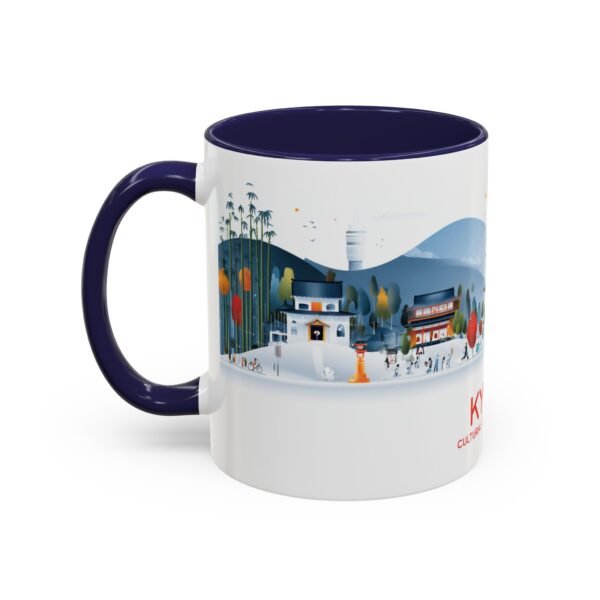 Kyoto Cultural Capital of Japan Coffee Cup, Kitchen Decor, Gift for History Buffs, Ancient Ruins Souvenir, - Image 7