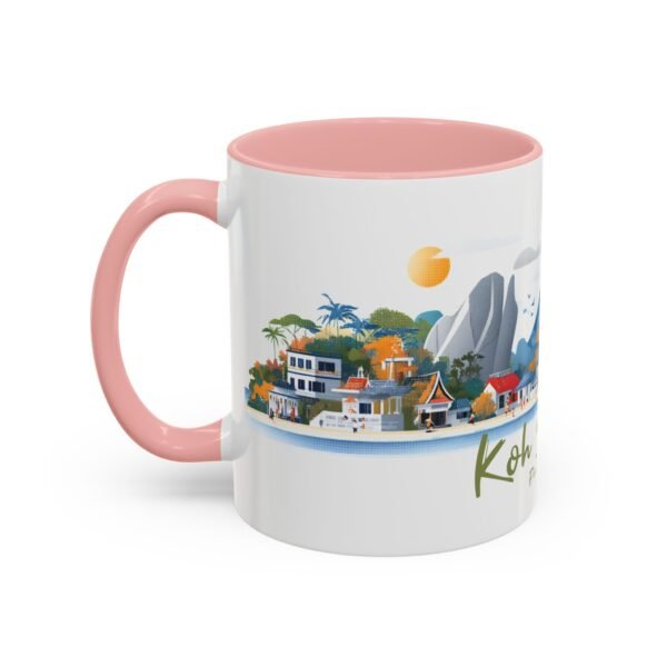 Koh Samui, Tropical Island Ceramic Cup, Beach Lover - Image 11