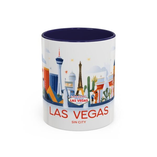 Las Vegas Sin City, Souvenir Gift, The Dazzling Capital Of Entertainment Mug - Image 5