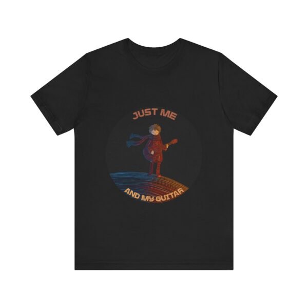Guitarist Tee, Just Me And My Guitar, Musical Instrument, Guitar Player Tee - Image 5