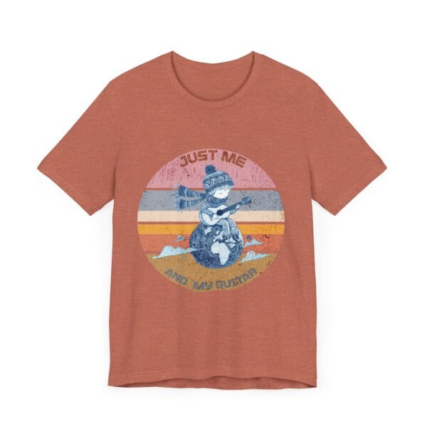 Just Me And My Guitar Tee, Guitar Player Top, Guitarist Gift Shirt, Musician, Kids - Image 7