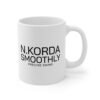 N Korda Top Smoothly Precise Swing, Tea Cup, Ceramic Drinkware, Golf Lover Gift, Sports Fan Merch - Image 3