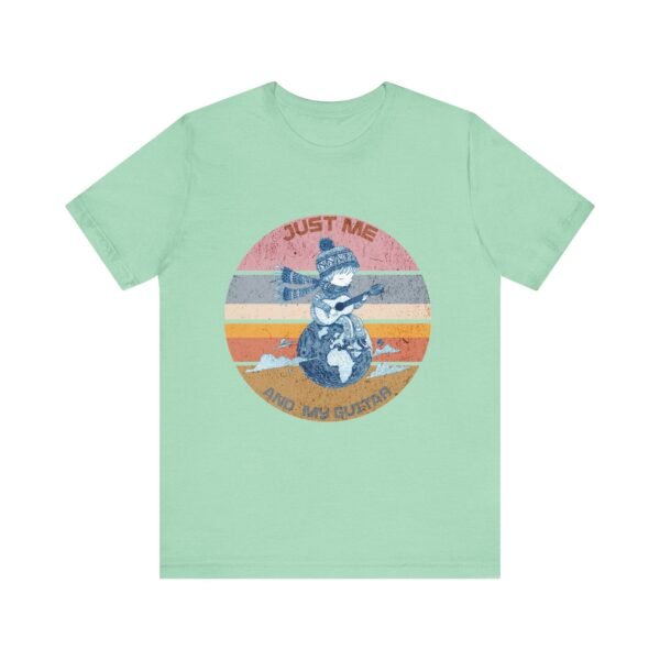 Just Me And My Guitar Tee, Guitar Player Top, Guitarist Gift Shirt, Musician, Kids - Image 29