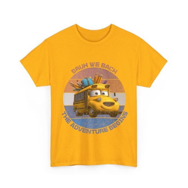 Bruh We Back Adventure Begins School Bus Tee, Back to School Shirt, Unisex Graphic - Image 23