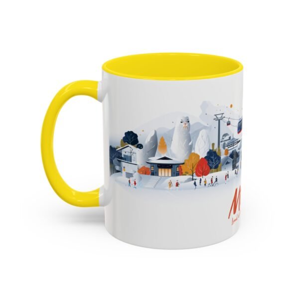 Mount Zao, Adventure Traveler Gift, Japan Mountain Range Tea Mug - Image 27