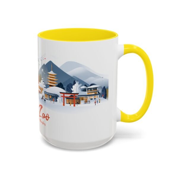 Mount Zao, Adventure Traveler Gift, Japan Mountain Range Tea Mug - Image 34