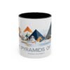 The Pyramids of Giza, Ancient Egypt, Travel gift, Historic architecture