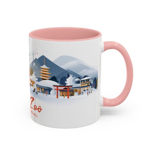 Mount Zao, Adventure Traveler Gift, Japan Mountain Range Tea Mug - Image 10