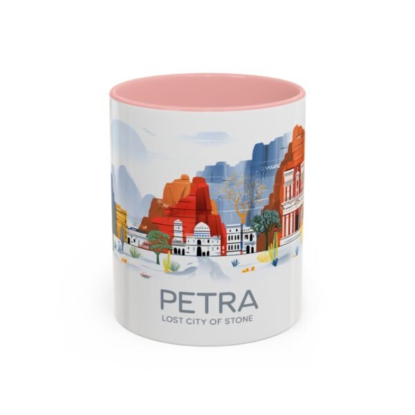 The Lost City of Stone, Ancient Ruins Gift, Historical Archaeology Cup, Traveler Souvenir, Coffee Lover Present - Image 9