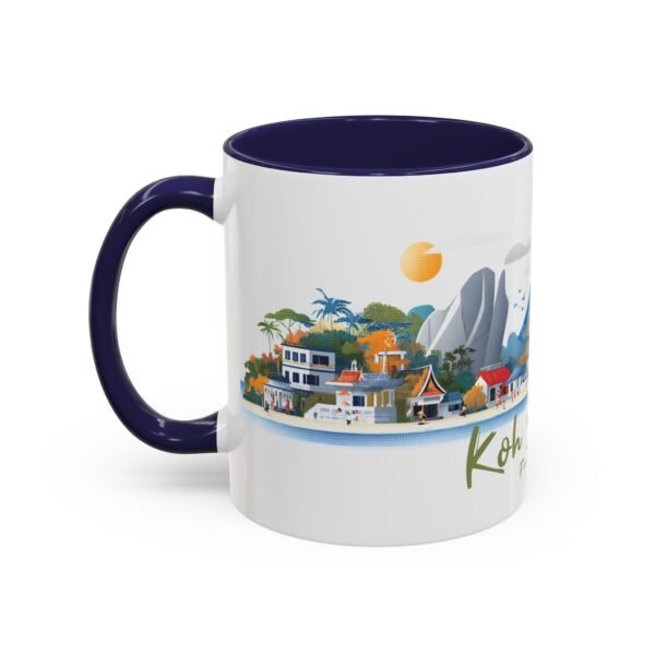 Koh Samui, Tropical Island Ceramic Cup, Beach Lover - Image 7