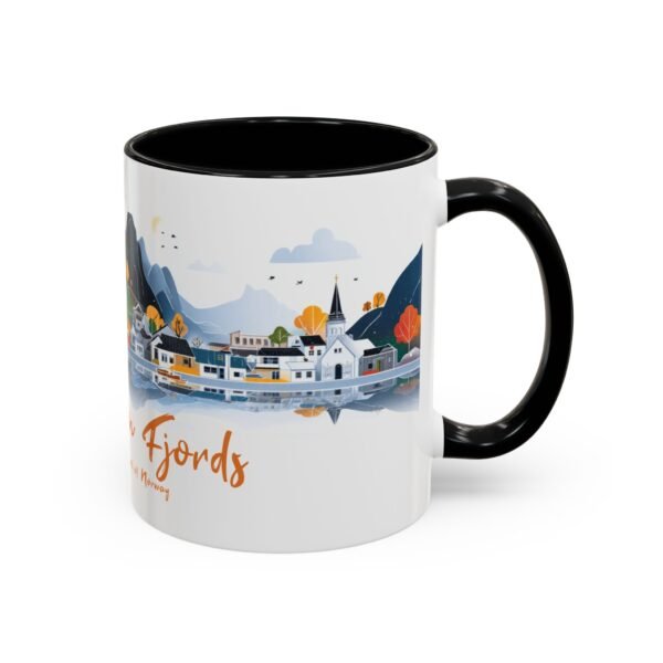 Norwegian Fjords Coffee Cup, Gift for Nature Lovers, Traveler, Adventure Enthusiast, Landscape - Image 2