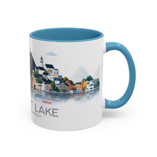 Hallstatt Lake Coffee Mug, Austria Nature Lover Tea Cup, Travel Theme Gift, Scandinavian Design - Image 18