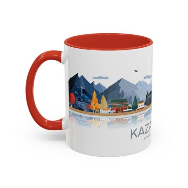 Unique Kazakhstan Design Coffee Cup, Gift for Traveler, Independence Day Celebration - Image 15