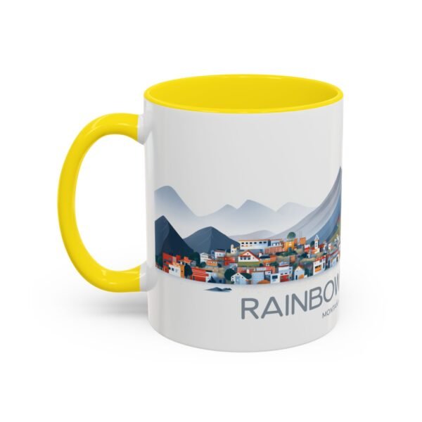 Colorful Rainbow Mountain Ceramic Coffee Cup, Gift for Nature Lover - Image 27