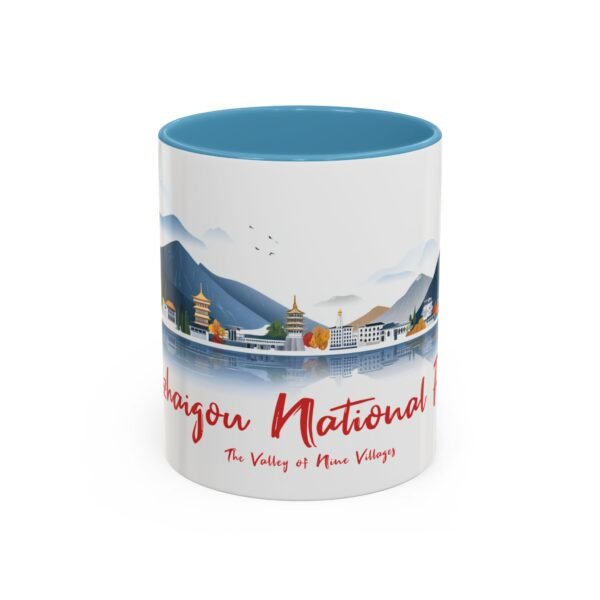 Jiuzhaigou National Park Coffee Cup, Travel Nature Lover, Wanderlust Adventure Gift, Outdoor Landscape - Image 17