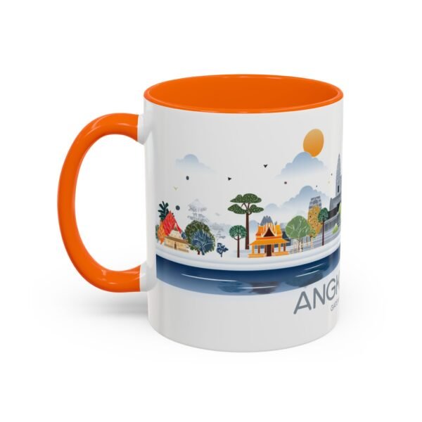 Angkor Wat Gateway to Angkor Coffee Cup, Scenic Landscape Drinkware - Image 23