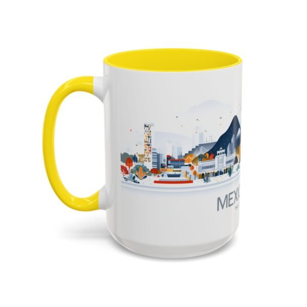 Mexico City, The City of Palaces Coffee Cup, Scenic Landscape Drinkware - Image 35