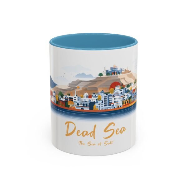 Dead Sea, Ocean Theme Tea Mug, Unique Seaside, Travel Enthusiast Gift, Beach Lover - Image 17
