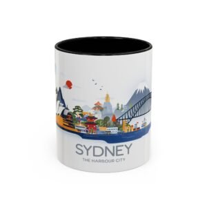 The Harbour City Coffee Cup, Scenic Landscape Drinkware
