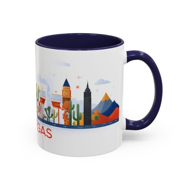 Las Vegas Sin City, Souvenir Gift, The Dazzling Capital Of Entertainment Mug - Image 6
