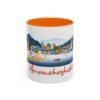 Amanohashidate Bridge to Heaven Design, Japanese Ceramic Tea Cup, Japan Mountain Landscape - Image 21