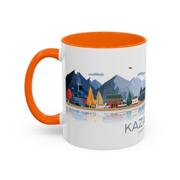 Unique Kazakhstan Design Coffee Cup, Gift for Traveler, Independence Day Celebration - Image 23