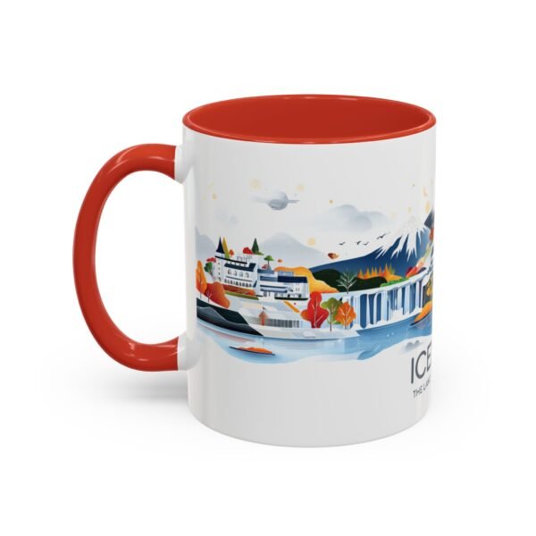 Iceland The Land of Fire and Ice, Souvenir Gift, Unique Traveler Tea Mug, Nature Lover - Image 15