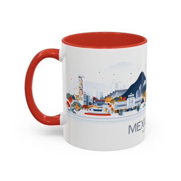 Mexico City, The City of Palaces Coffee Cup, Scenic Landscape Drinkware - Image 15