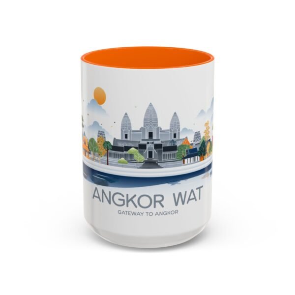 Angkor Wat Gateway to Angkor Coffee Cup, Scenic Landscape Drinkware - Image 29