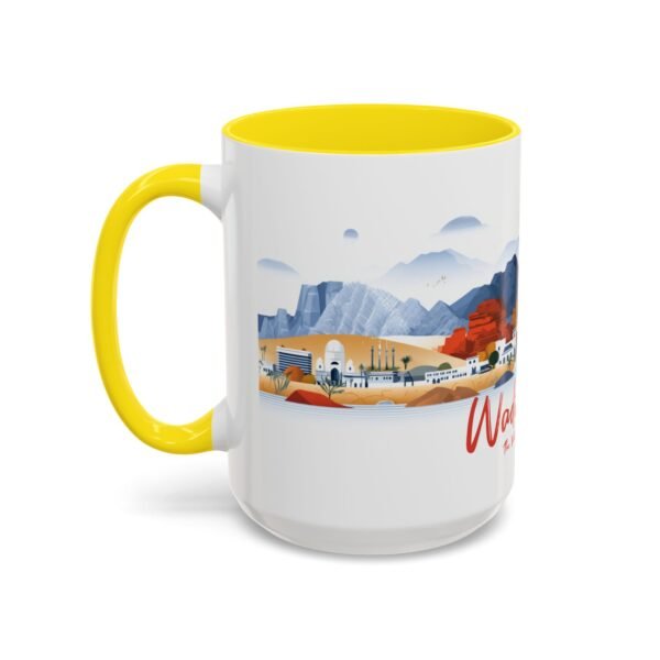 Rustic Desert Wadi Rum, Travel Lover Gift, Adventure Coffee Cup - Image 35