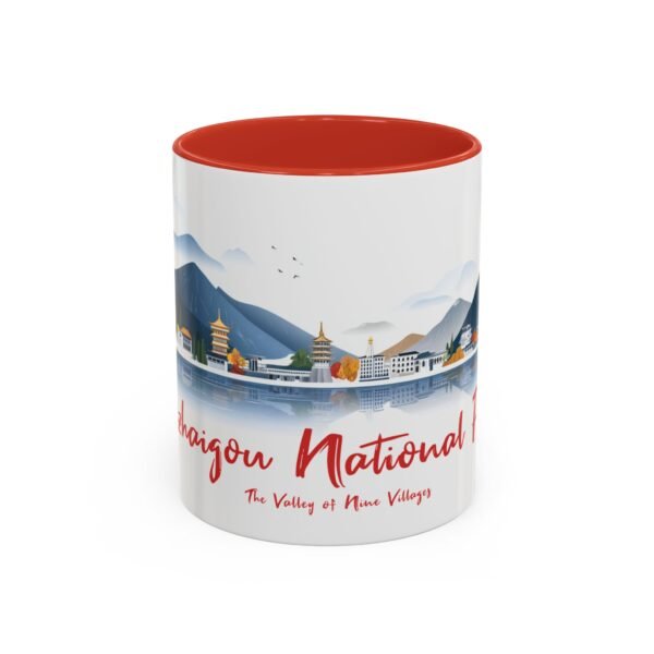 Jiuzhaigou National Park Coffee Cup, Travel Nature Lover, Wanderlust Adventure Gift, Outdoor Landscape - Image 13