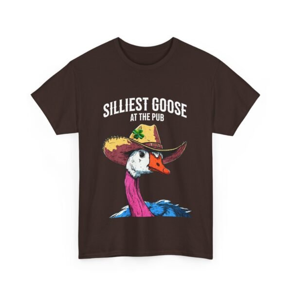 St Patricks Day Silliest Goose At The Pub Men Tee - Image 7