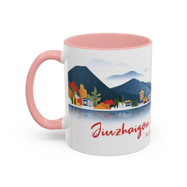 Jiuzhaigou National Park Coffee Cup, Travel Nature Lover, Wanderlust Adventure Gift, Outdoor Landscape - Image 11