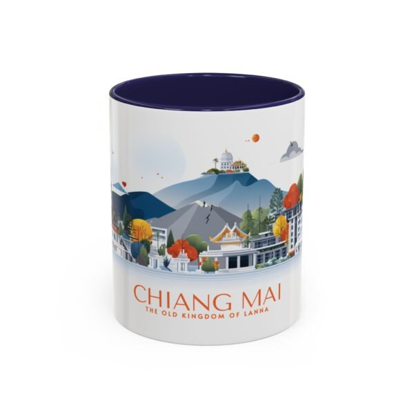 WickerStudio Chiang Mai Coffee Cup, The Old Kingdom of Lanna, Traveler Souvenir Gift, Thailand Traveler - Image 5