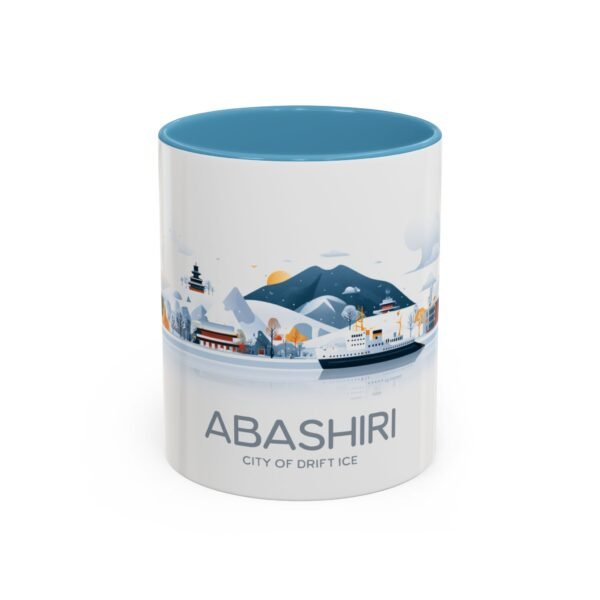 Abashiri City Of Drift Ice for Nature Lovers, Japanese Aesthetic Tea Mug, Unique Japan Travel Souvenir - Image 17